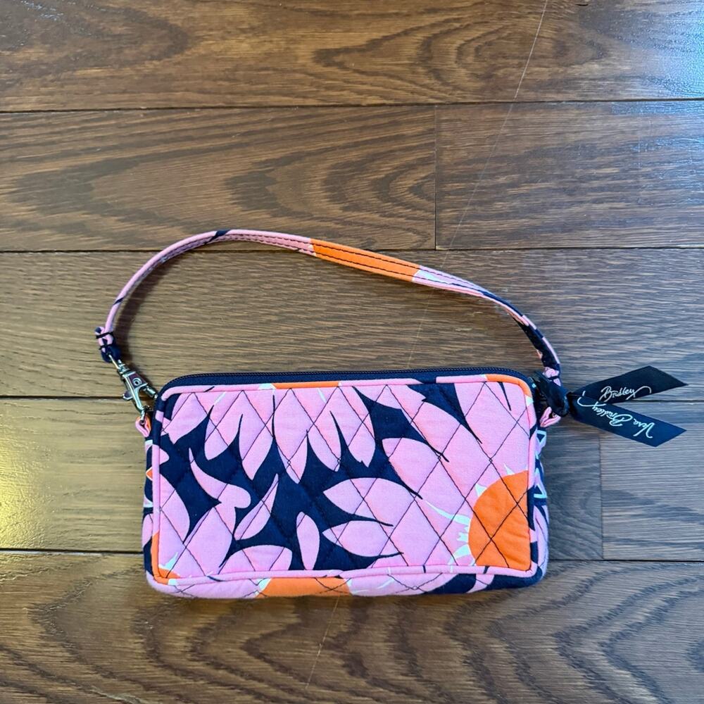 Vera Bradley Flora Mini Hand Bag Wallet - Picture 1 of 5